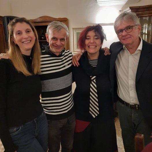 Da sinistra a destra: Elisa  Franchi, Raffaele Borghesio, Doriana De Vecchi, Enrico Tommasi.