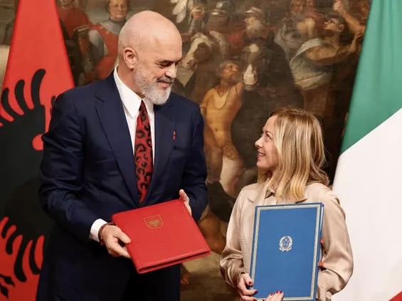 italian-pm-receives-albanian-counterpart-in-rome
